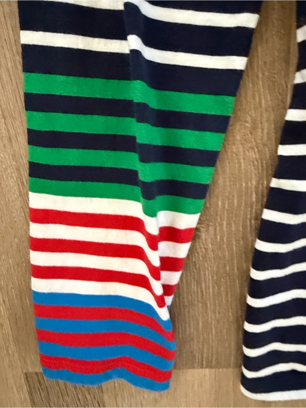Boden Navy & White Striped Long Sleeve Top - Picture 8 of 9